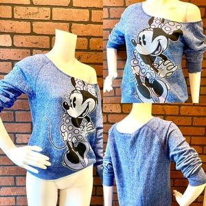 Official Disney Minnie Mouse Scoop Neck VERY RARE Employee / Film Crew Store
